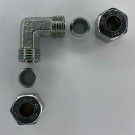 90 graders bend (L-stykke) med pressunioner i 8 mm. thumbnail