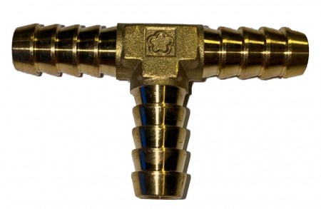 T-stykke slangestuss 10 mm.