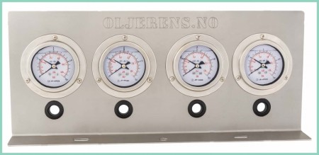 Kontrollpanel til Dieselrenser'n PRO