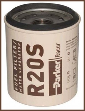 Racor R20S brun 2 µm.